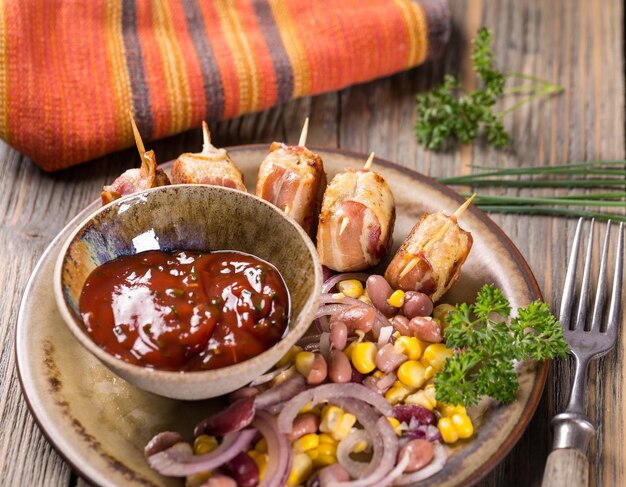 albóndigas de pollo