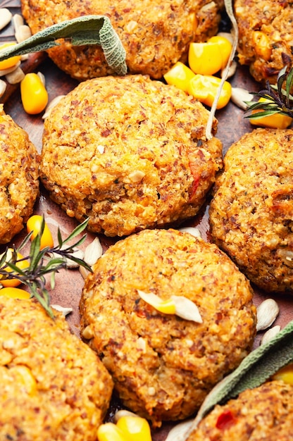 Albóndigas de verduras vegedelki frescas