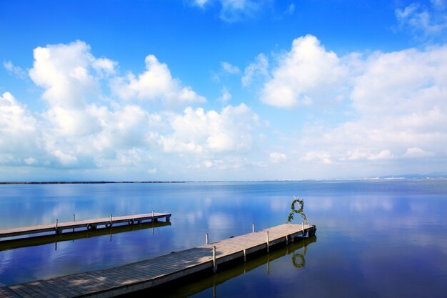 Albufera See in Valencia El Saler