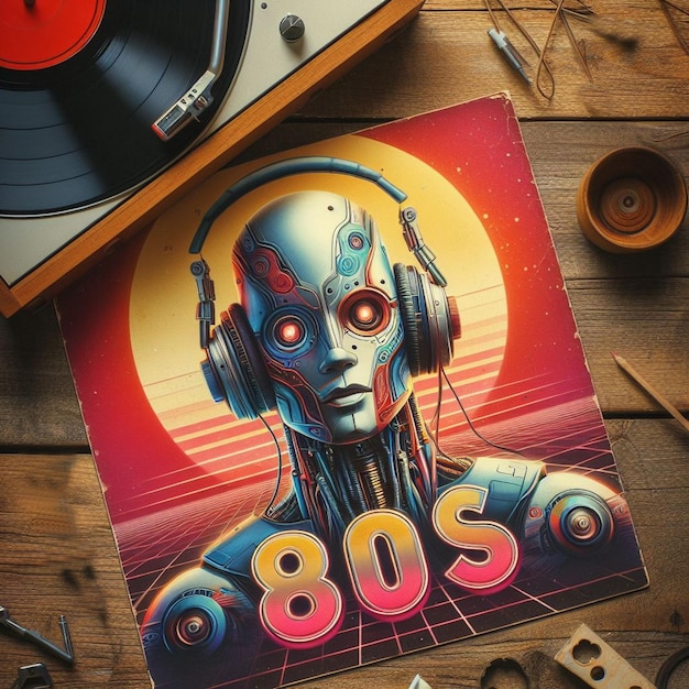 un álbum de discos con el número 50 en él