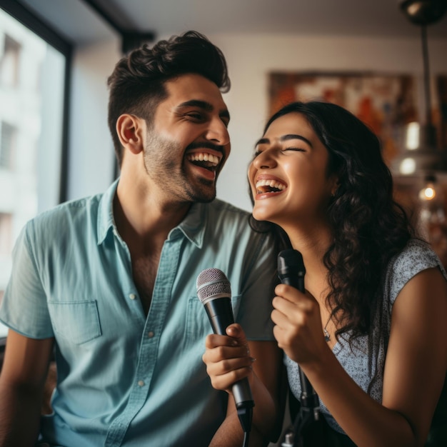 Un álbum de fotos visuales de la pareja lleno de tiempo de calidad y momentos felices juntos