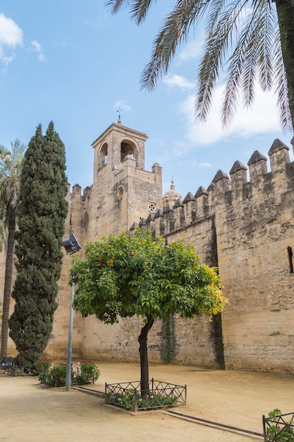 Alcazar de los Reyes Cristianos em Córdoba Espanha