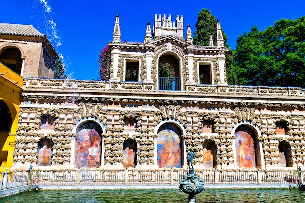 Alcázar de sevilha, andaluzia, espanha