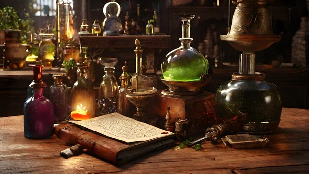 Alchemie-Hintergrund und Tapete sehr cool