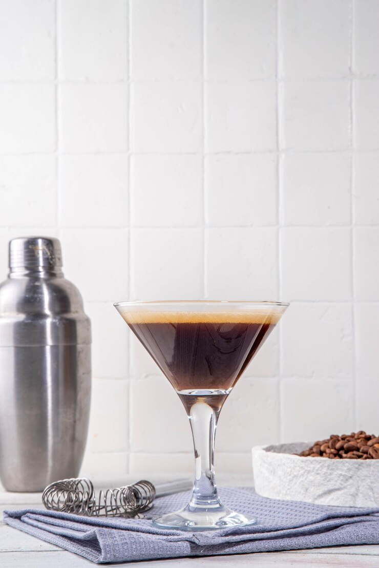 Foto alcohol espresso martini coquetel