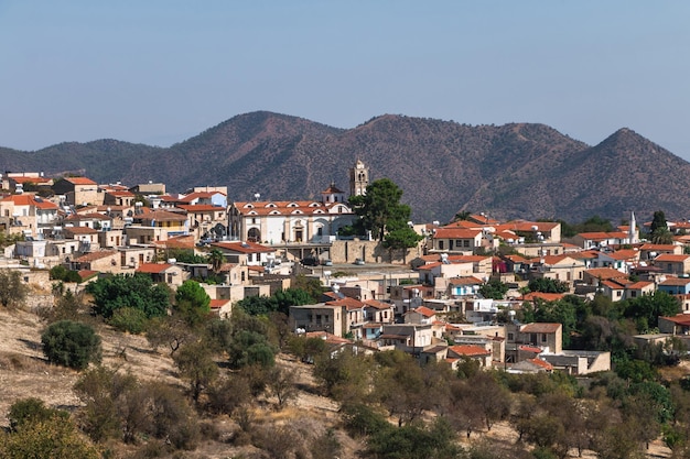 Aldea de Panofkara Montañas de Troodos Región de Larnaca Chipre