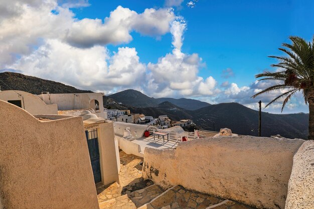 Aldeia de Chora na ilha de Anafi