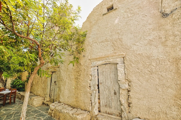 Aldeia de Chora na ilha de Folegandros