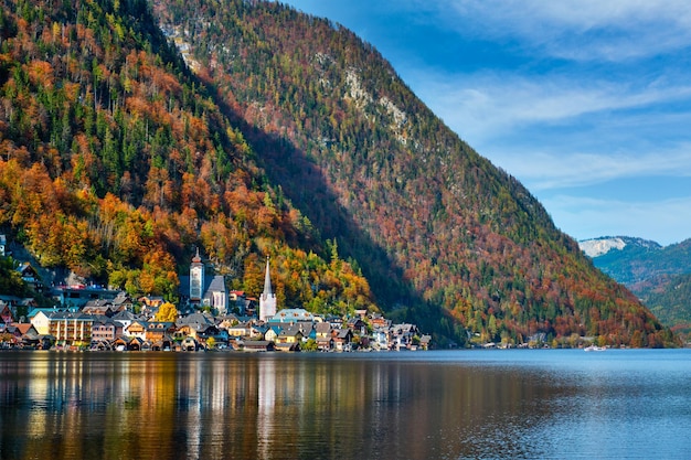 Aldeia de Hallstatt Áustria