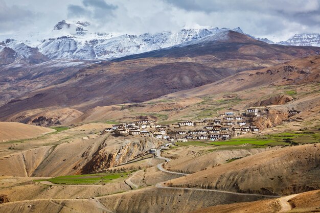 Aldeia de Kibber, no Himalaia