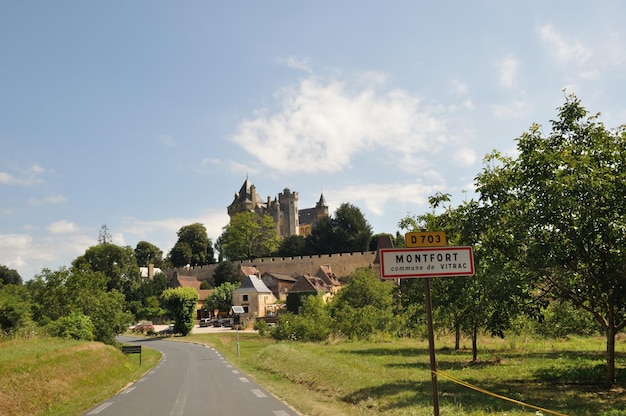 Aldeia de Montfort em Perigord