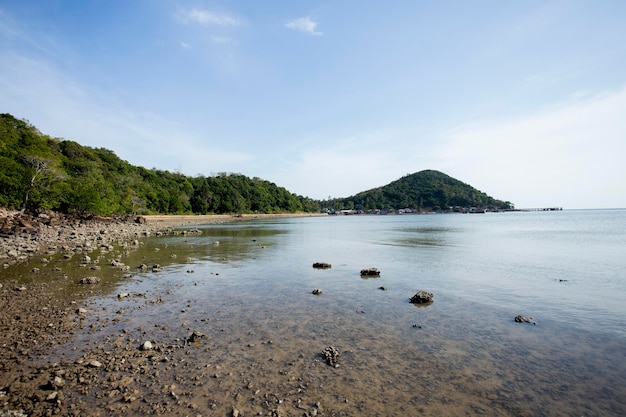 Aldeia de pescadores da ilha da Baía de Ko Yao, no sul da Tailândia