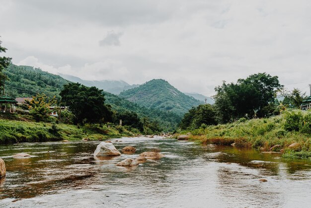 Aldeia Kiriwong - uma das melhores aldeias ao ar livre na Tailândia e vive na cultura do antigo estilo tailandês. Localizado em Nakhon si thammarat, ao sul da Tailândia