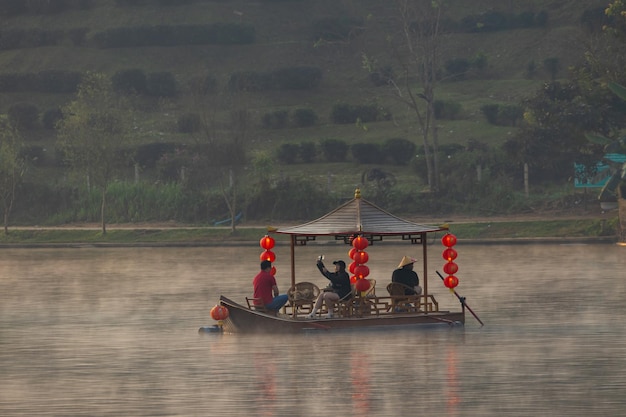 Foto aldeia tailandesa baan rak thai