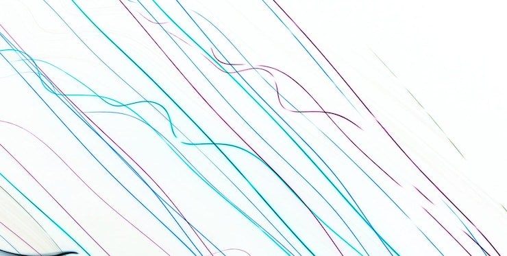 Foto un alegre caleidoscopio de colores y formas que forman un fascinante fondo abstracto