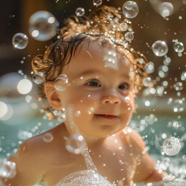 Foto la alegría de los pequeños