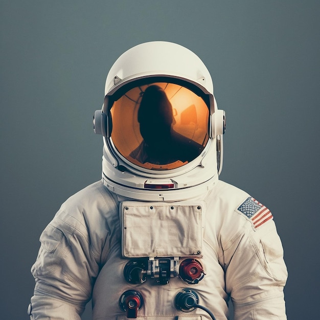 Foto além do cosmos um astronauta intrépido explora uma sala de aula no espaço desafiando os limites da educação