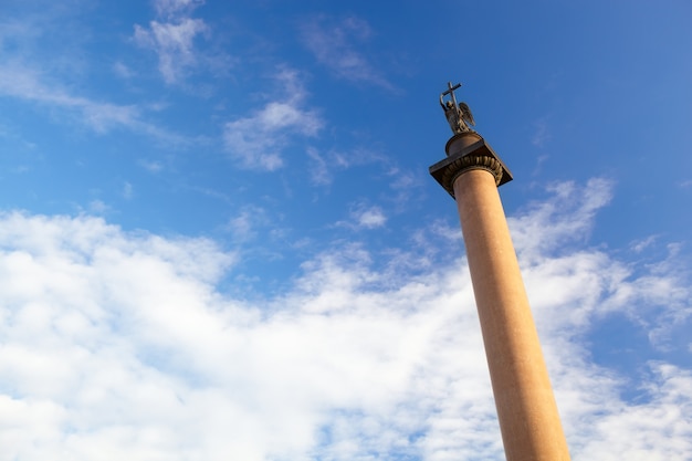 Alexander-Säule in St. Petersburg.