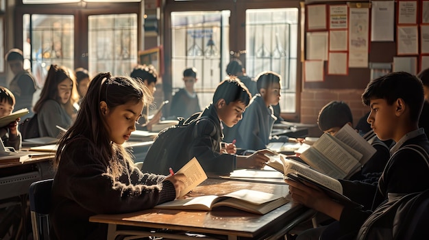 Alfabetización de la lectura en la escuela