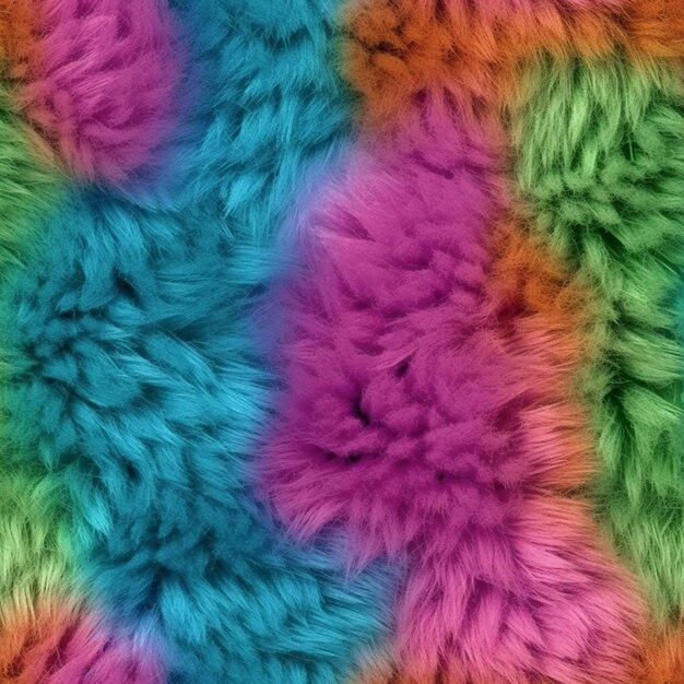 Una alfombra colorida con la palabra caniche