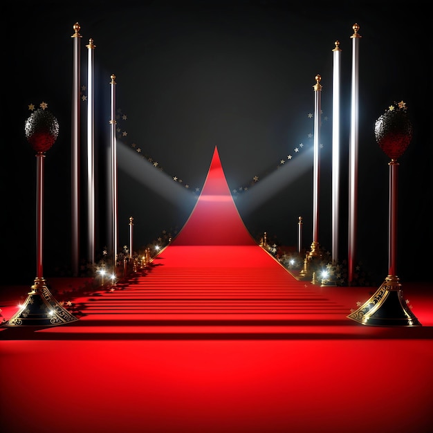 Alfombra roja 3d