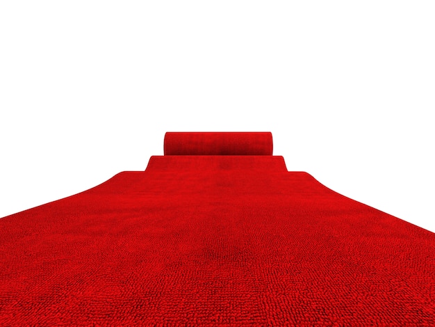 Foto alfombra roja rodante