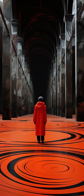 Foto la alfombra roja del túnel