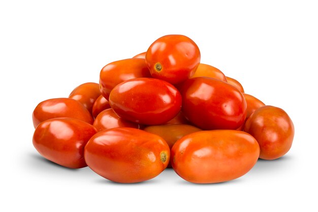 Algunos tomates. Vegetal fresco.