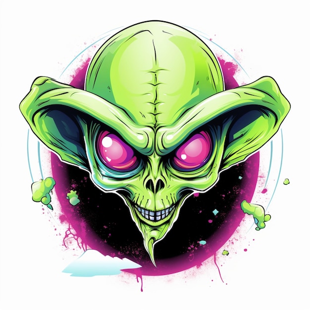 Alien-Logo-Cartoon