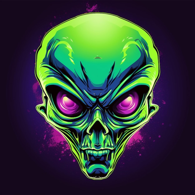 Alien-Logo-Cartoon