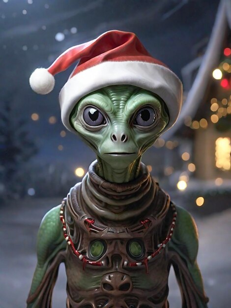 Alien na véspera de Natal