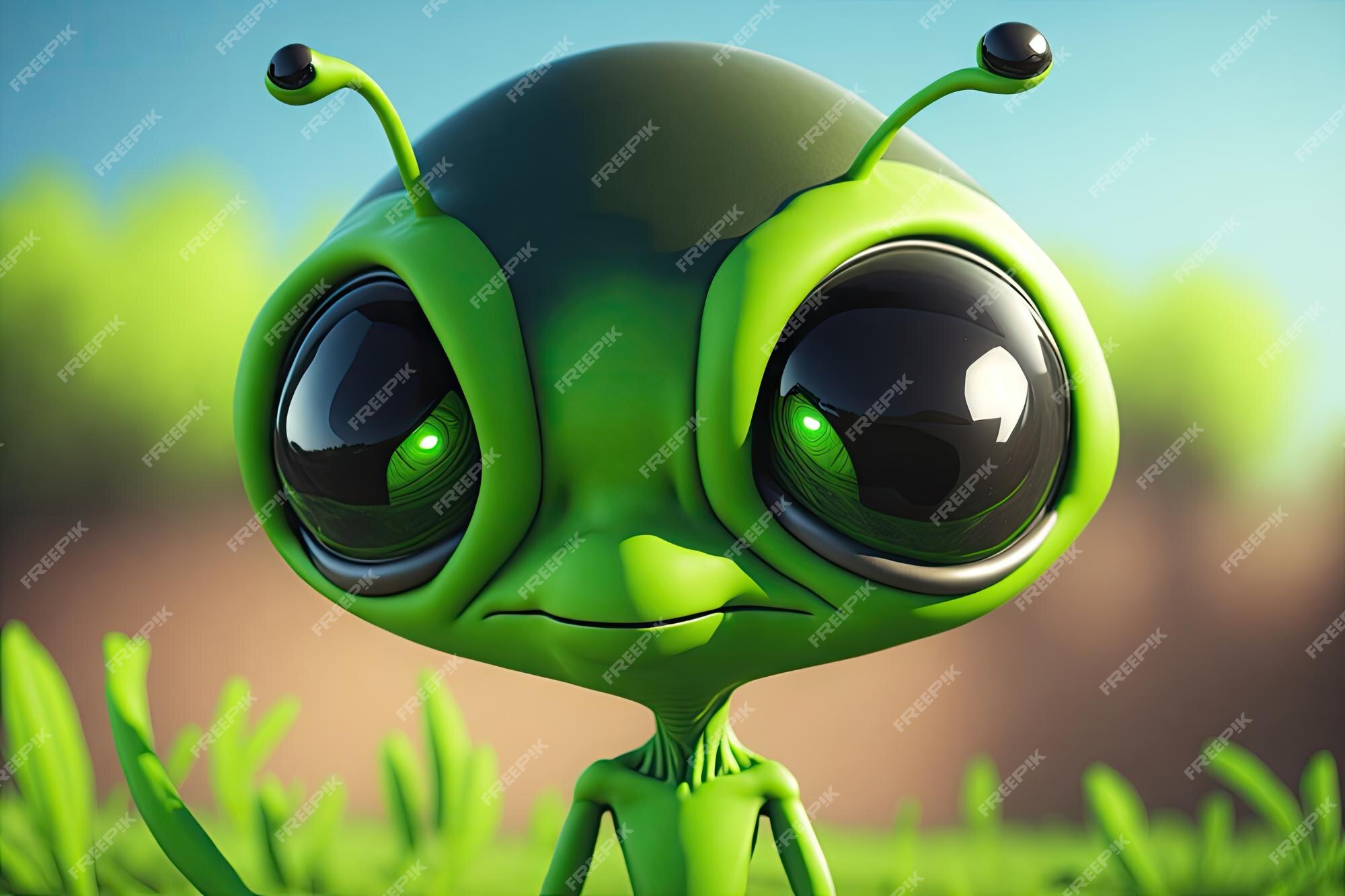 Olhos Pretos Verde Alien Cartoon Ilustração Mão Desenhada Alienígena  Ilustração PNG , Clipart Alienígena, Ilustração Alienígena Criativa, Dente  Branco Imagem PNG e PSD Para Download Gratuito