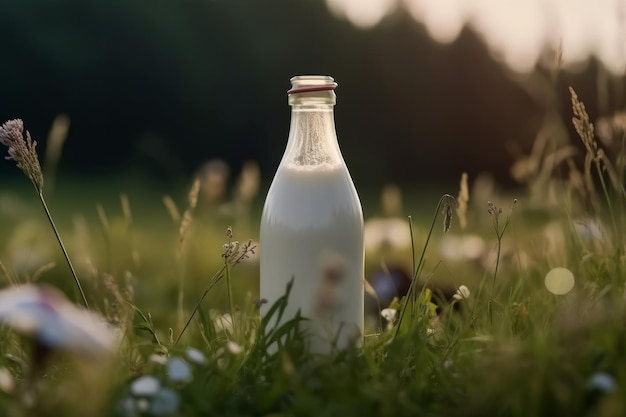 Alimentação agrícola de verão Gerar leite Ai