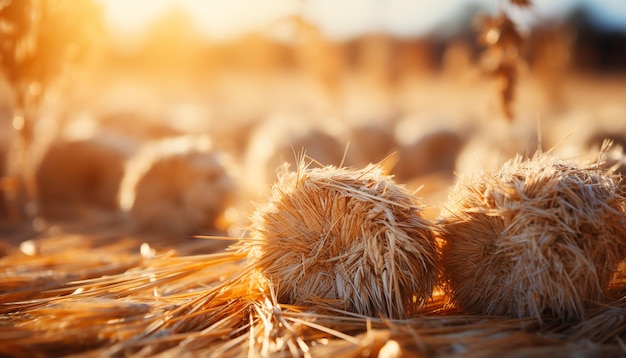 Alimentação saudável, alimentos maduros à base de plantas orgânicas, colhidos no verão, gerados por inteligência artificial