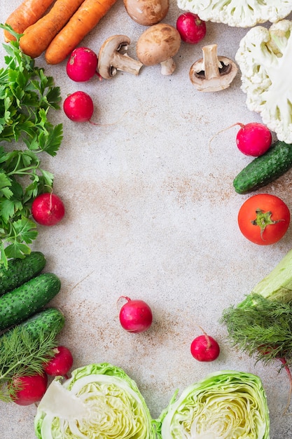 alimentación saludable verduras frescas cosechar nuevas frutas orgánico saludable dieta cetogénica o paleo vegetariana comida vegana o vegetariana