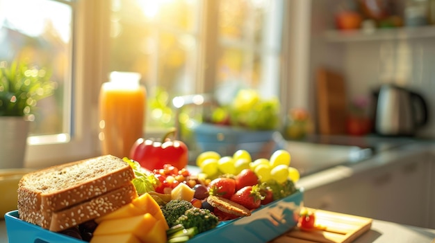 Alimentando las mentes jóvenes con delicias saludables