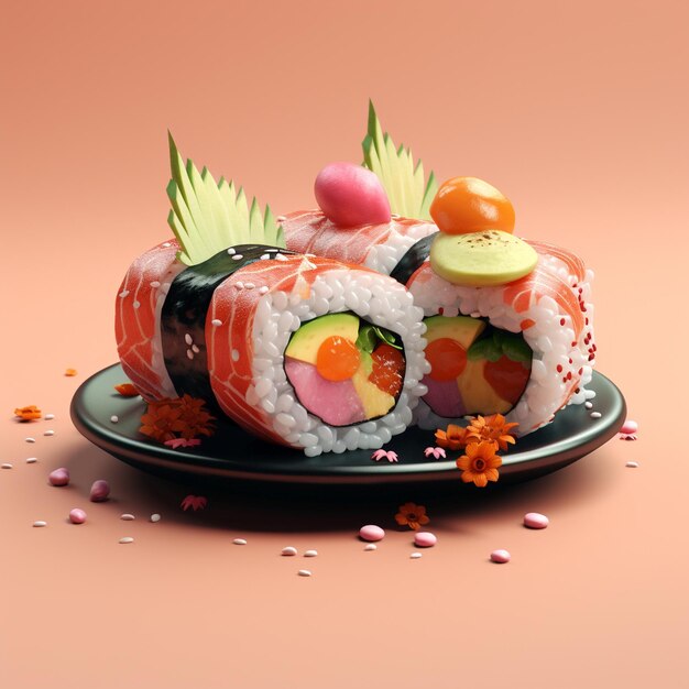 Alimentos de sushi