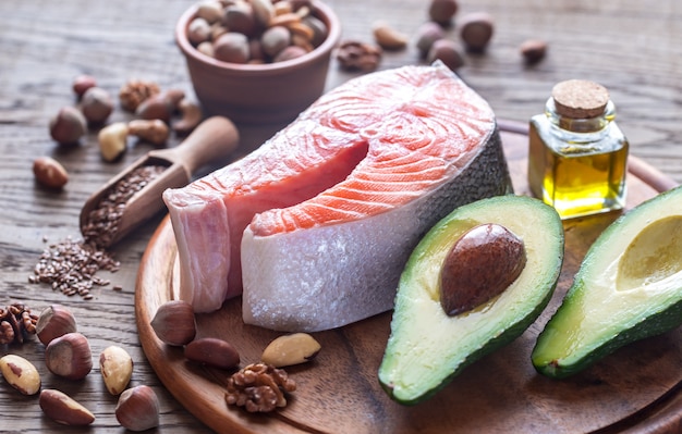 Alimentos con grasas Omega-3