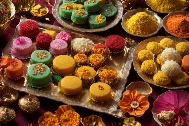 Foto alimentos indianos fotográficos