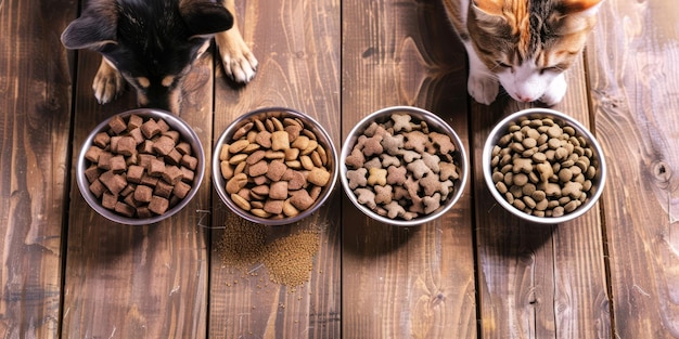 Alimentos para perros y gatos