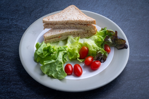 Alimentos saludables que consisten en vegetales no tóxicos Carne sin grasa Y métodos de cocción saludables Alimentos alternativos para una buena salud