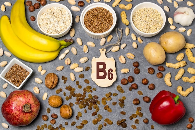 Los alimentos son fuente de vitamina B6