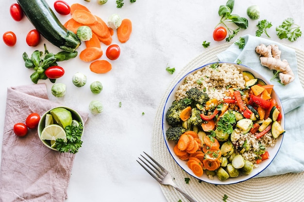 alimentos y verduras