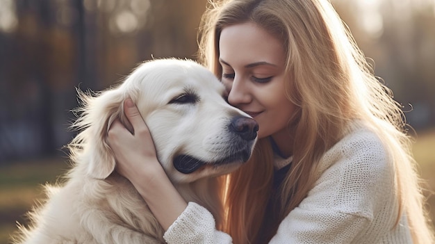 Alívio da dor usando terapia com animais de estimação e IA generativa