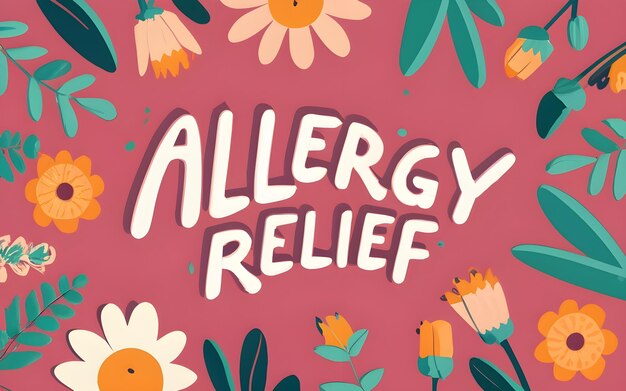 Alívio de alergias