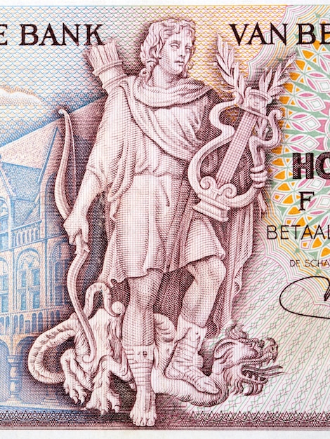 Allegorische Figur aus dem belgischen Franken