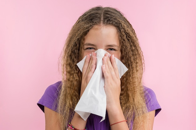 Allergische Rhinitis auf Sommerferien