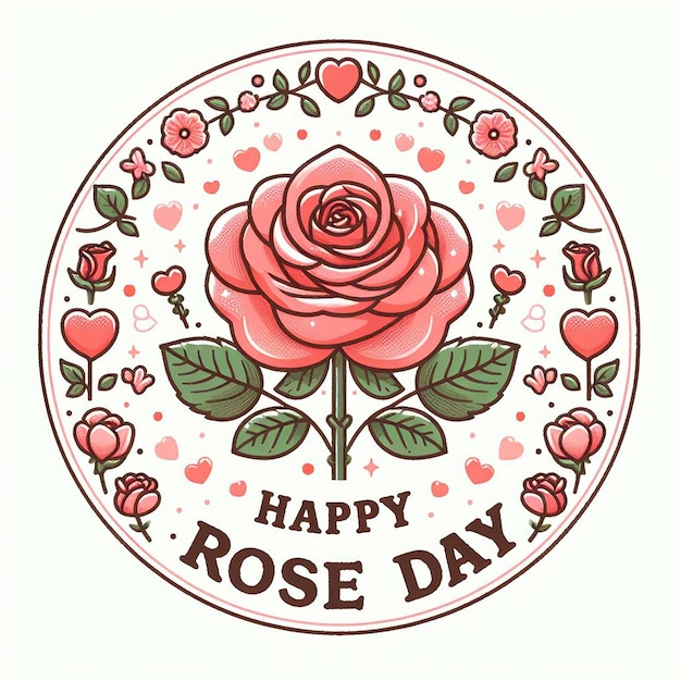 Foto alles gute am rose-tag