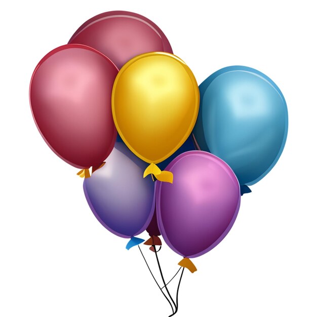 alles Gute zum Geburtstag realistische Ballons