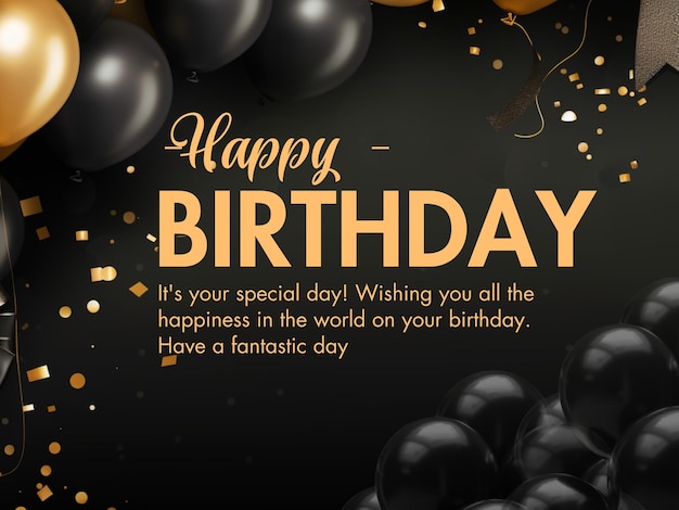 Alles Gute zum Geburtstag.